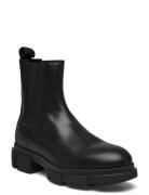 Cph570 Vitello Black Shoes Chelsea Boots Black Copenhagen Studios