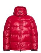 The Gorham Glossed Down Jacket Vuorillinen Takki Topattu Takki Red Pol...