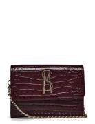 Basha-W Wallet Bags Crossbody Bags Burgundy Steve Madden