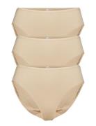 Jazz-Pants Alushousut Brief Tangat Beige Schiesser