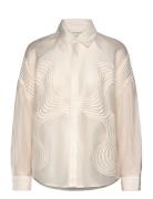 Cmmolly-Shirt Tops Shirts Long-sleeved Cream Copenhagen Muse