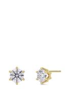 Crown Studs L Accessories Jewellery Earrings Studs Gold Edblad