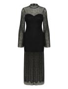 Laiagz Lace Dress Maksimekko Juhlamekko Black Gestuz