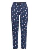 X-Mas Pyjama Pants Pyjama Blue Lindbergh