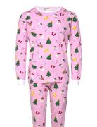 The Pinkish Pyjamas Pyjama Pink Christmas Sweats