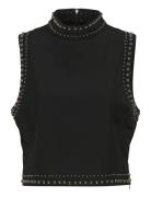 Phoebegz Top Tops Blouses Sleeveless Black Gestuz