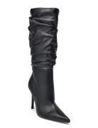 Schmooze Boot Korkeavartiset Saapikkaat Black Steve Madden