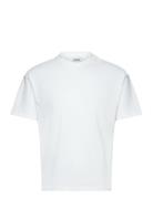 Great Boxy T-Shirt Tops T-shirts Short-sleeved White Weekday