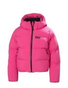 Jr Girl Nora Puffy Jacket Toppatakki Pink Helly Hansen