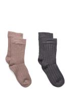 Ankle Sock - Rib Sukat Beige Minymo