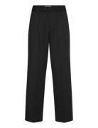 Slfeli-Rita Mw Wide Pant Bottoms Trousers Wide Leg Black Selected Femm...