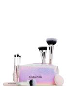 Revolution Glam Up Brush Gift Set Meikkisiveltimet Meikki Nude Makeup ...