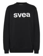 Smcowen Sweatshirt Tops Sweat-shirts & Hoodies Sweat-shirts Black Svea