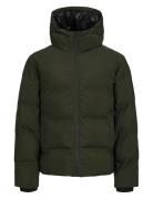 Jjpayne Puffer Jacket Vuorillinen Takki Topattu Takki Black Jack & J S