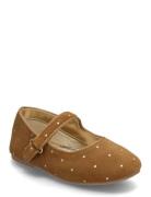 Suede Ballerinas Ballerinat Brown Mango