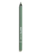 Gosh Matte Eye Liner Eyeliner Rajauskynä Meikki Green GOSH COPENHAGEN