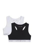 2 Pk Bralette Night & Underwear Underwear Tops Multi/patterned Tommy H...