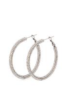 Edition Hoop Clear/Silver Accessories Jewellery Earrings Hoops Silver ...