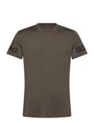 Borg T-Shirt Sport T-shirts Short-sleeved Brown Björn Borg