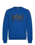 Hh Logo Crew Sweat Sport Sweat-shirts & Hoodies Sweat-shirts Blue Hell...