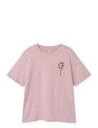 Nkfkatin Nreg Ss Top Tops T-shirts Short-sleeved Pink Name It