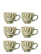 Heikki Cup Home Tableware Cups & Mugs Coffee Cups Green Bloomingville