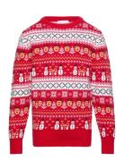 The Reinstyle Sweater Red Kids Tops Knitwear Pullovers Red Christmas S...