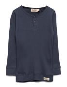 Tee Ls Tops T-shirts Long-sleeved T-shirts Blue MarMar Copenhagen