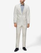 Plain Mens Suit - Normal Lenght Puku White Lindbergh