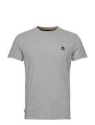 Short Sleeve Tee Designers T-shirts Short-sleeved Grey Timberland