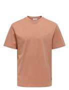 Onsfred Life Rlx Ss Tee Noos Tops T-shirts Short-sleeved Orange ONLY &...
