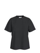 Vinora S/S T-Shirt - Noos Tops T-shirts & Tops Short-sleeved Black Vil...