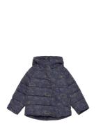 Jacket Quilted Aop Toppatakki Navy Minymo