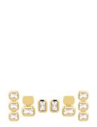 The Bianca Bezel Studs Set- Gold Accessories Jewellery Earrings Studs ...