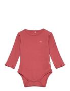 Dictesb Bodystocking Bodies Long-sleeved Pink Sofie Schnoor Baby And K...