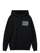 Nlmdan Batman Sweat Wh Bru Wab Tops Sweat-shirts & Hoodies Hoodies Bla...