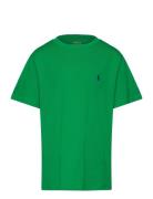 26/1 Jersey-Ss Cn-Tp-Tsh Tops T-shirts Short-sleeved Green Ralph Laure...