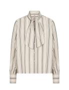 Sc-Olta Tops Blouses Long-sleeved Cream Soyaconcept