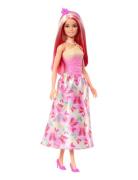 A Touch Of Magic Royal Doll, Pink & Blonde Hair, Butterfly-Print Skirt...
