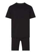 S/S Short Set Pyjama Black Calvin Klein