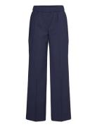 Toyal Bottoms Trousers Wide Leg Navy BOSS