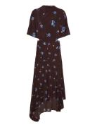 Rodebjer Jules Violet Maksimekko Juhlamekko Brown RODEBJER