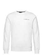 Bowman Logo Sweater Tops Sweat-shirts & Hoodies Sweat-shirts White Sai...