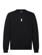 Regular Fit Crewneck Tops Sweat-shirts & Hoodies Sweat-shirts Black HA...