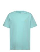 26/1 Jersey-Ss Cn-Tp-Tsh Tops T-shirts Short-sleeved Blue Ralph Lauren...