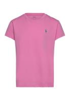 30/1 Jersey-Ss Cn Tee-Tp-Knt Tops T-shirts Short-sleeved Pink Ralph La...