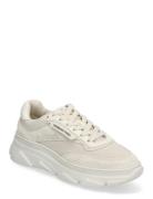 Cph56 Leather Mix Leo/White Matalavartiset Sneakerit Tennarit Cream Co...