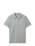 Basic Polo W Tops Polos Short-sleeved Green Tom Tailor