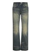 Orbit Mid Rise Regular Straight Leg Jeans Bottoms Jeans Straight-regul...