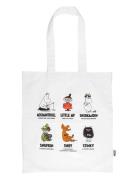 Ekoväska Character Tote Laukku White MUMIN